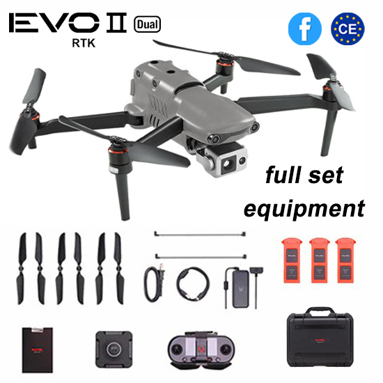 プロフェッショナルドローン EVO II Dual 640T (V3) 16K超高精細画質（サーマルイメージング付き）